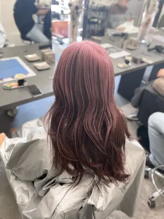 カラー nico麻生 加賀谷 すみれのヘアスタイル