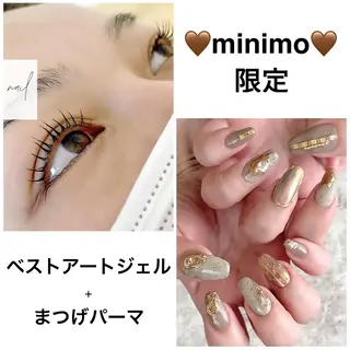 ネイル マツエク・マツパ Home salon M nailのマツエク・マツパデザイン
