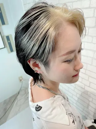 カラー AMITYメンズ特化 ASUMIのヘアスタイル