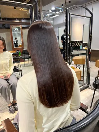 ロング カラー ヘアアレンジ レイヤー/艶髪矯正 🪐takushiのヘアスタイル