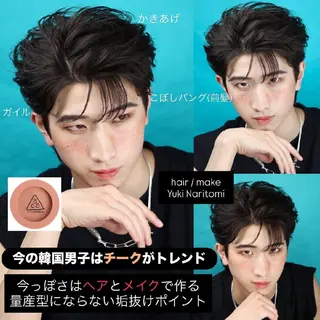 メンズ メンズ/남자머리✂️ ダウンパーマ/成富のヘアスタイル