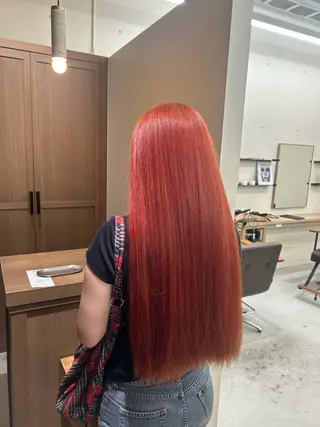 ロング 上野 めぐのヘアスタイル