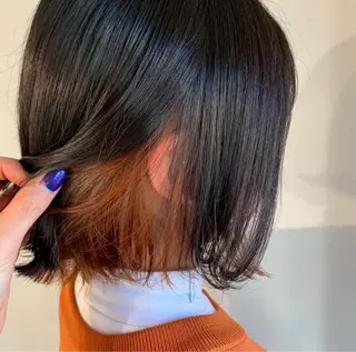 ショート カラー レイヤー/ヘアセット 💐nao.のヘアスタイル