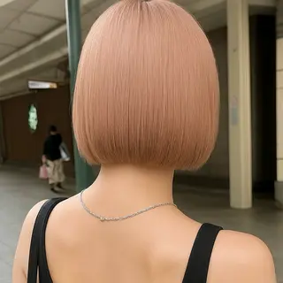 ショート カラー 【nui 茨木】 清水優のヘアスタイル