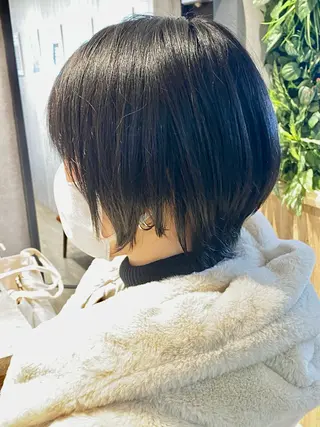 ショート 縮毛矯正/髪質改善 /野苅家のヘアスタイル