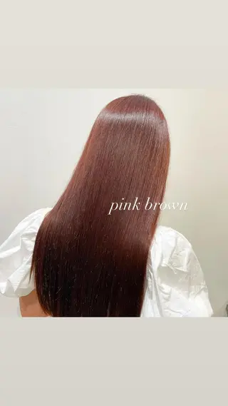 ロング カラー 似合わせカット/ 青竹真璃亜のヘアスタイル