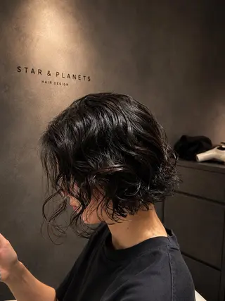 パーマ メンズ メンズ募集🖤カット パーマ🩶城山ユウラのヘアスタイル