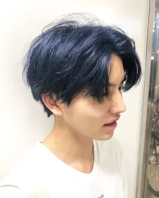 カラー ヘアアレンジ メンズ メンズ特化✂️栗原 侑也のヘアスタイル