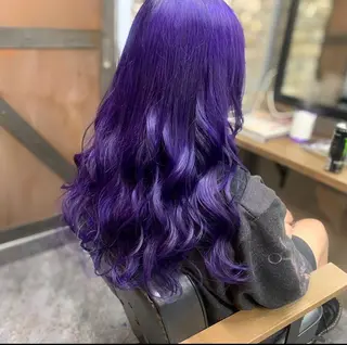 ロング カラー エクステ×ブリーチ 😈ちあき😈のヘアスタイル