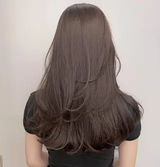 ロング 草野 奈扇のヘアスタイル