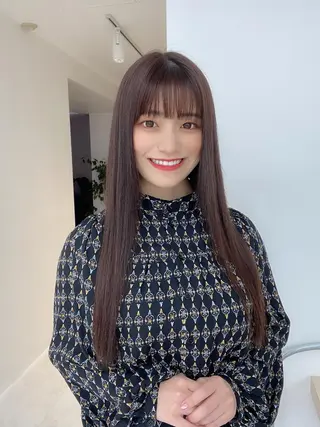 ロング パーマ TELA HAIR 石岡♡ａｉｋａのヘアスタイル