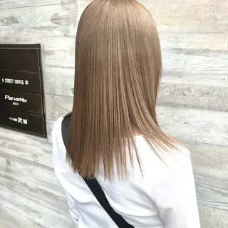 ミディアム カラー ParveMix 🪽鳥取彩花のヘアスタイル