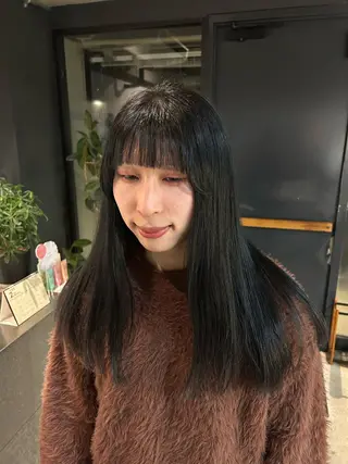 ロング twig 山田 永嶋芽衣のヘアスタイル