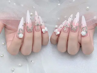 セミロング Himee Nailのネイルデザイン