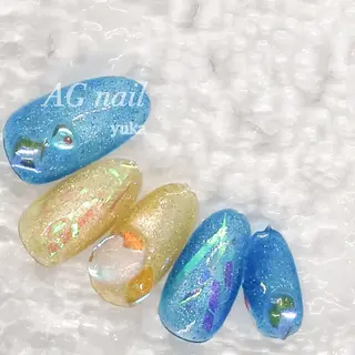 ネイル AGnail 富永  /ちゅるん韓国ネイルのネイルデザイン