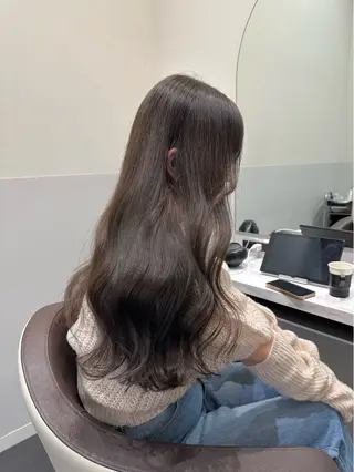 ロング カラー 矢野 晃平のヘアスタイル