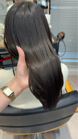 ロング カラー パーマ ヘアアレンジ メンズ キッズ 🤍レイヤーカット/ 透明感カラー🤍のヘアスタイル