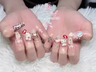 セミロング Linanail Nambaのマツエク・マツパデザイン