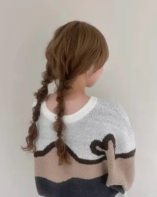 ロング レイヤーカット/ 顔まわり/まい🐇♡のヘアスタイル