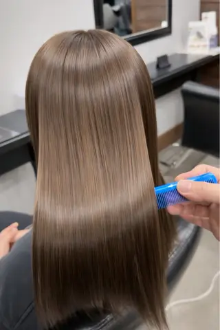 ロング 藤中 隆悟のヘアスタイル