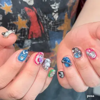 ネイル posa nail モエミのネイルデザイン
