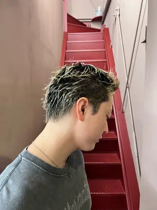 ショート メンズ 小笠原悠斗 /メンズヘアのヘアスタイル