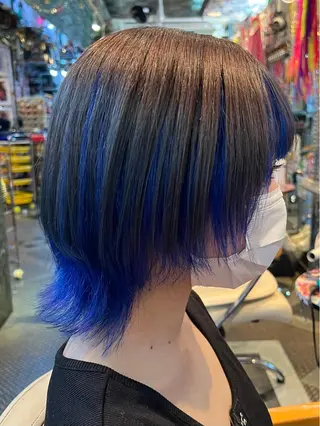 ミディアム カラー KOYA ｺﾔのヘアスタイル