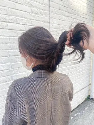 ロング カラー 海外デザイン🇺🇸 石渡諒太のヘアスタイル