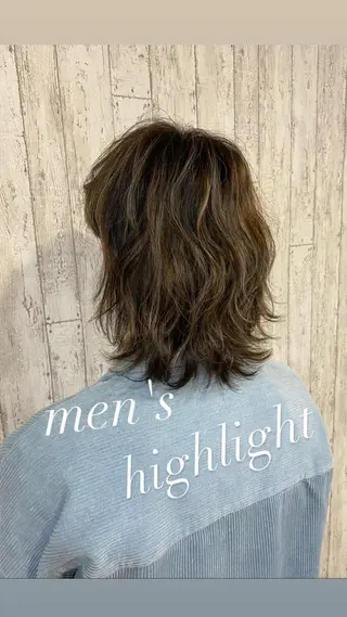 ショート メンズ 勝河 怜楊のヘアスタイル