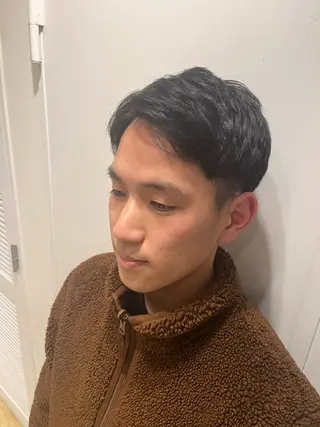 メンズ 新宿ハイトーン/ 透明感✨吉松大輝のヘアスタイル