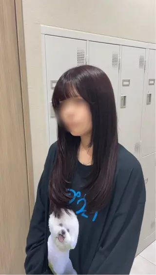 ロング カラー アレンジ|カラー| キズナのヘアスタイル