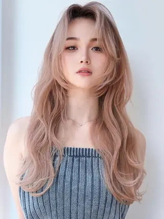 ロング 小林 澄音のヘアスタイル