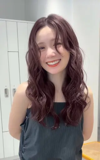 セミロング 𝐘𝐮𝐢 ⠀⠀のヘアスタイル