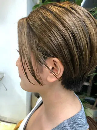 ショート Moca 〰️のヘアスタイル