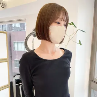 ミディアム 似合わせヘア🤍 面田法子のヘアスタイル