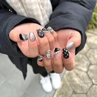 セミロング ネイル SalonPrima 西院Nail&Eyeのネイルデザイン