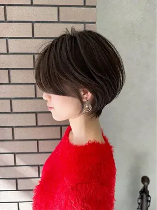 ショート カラー 🫧似合わせショート イシダ🫧のヘアスタイル