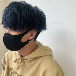 カラー メンズ 川上 紗也加のヘアスタイル