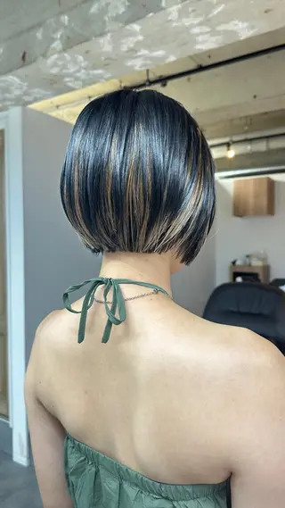 カラー メンズパーマ/ ブリーチ🌊YUNAのヘアスタイル
