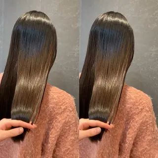 セミロング み うのヘアスタイル