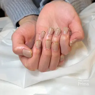 ミディアム ネイル SalonPrima 西院Nail&Eyeのネイルデザイン