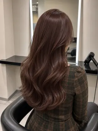 ミディアム カラー 🌈ウルトワ水素 髪質改善naru🌈のヘアスタイル