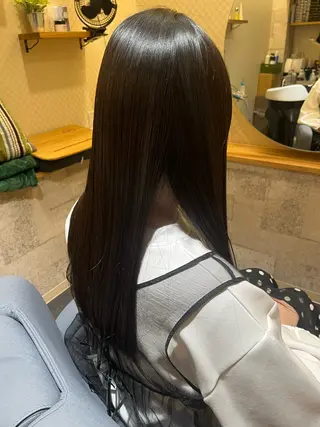ロング パーマ 大人女子&髪改善専門 Nobuフリーランスのヘアスタイル