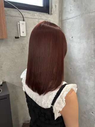 ミディアム カラー maika (^^)。.:*☆のヘアスタイル