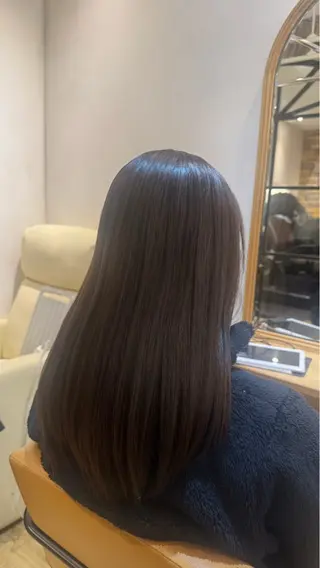 ロング カラー 透明感カラー💜 モテ髪 空陽💙のヘアスタイル
