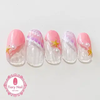 ネイル tiarynail K K🐼のネイルデザイン