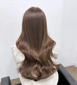 ロング カラー ヘアアレンジ かこ🦋🫧 / モデル募集中のヘアスタイル