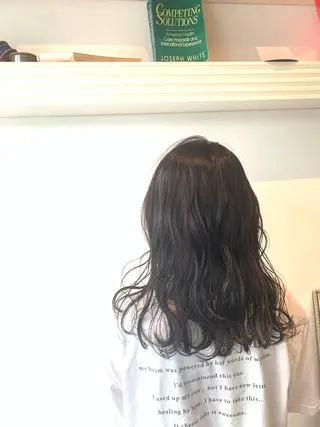 セミロング 大宮/山口 竣也のヘアスタイル