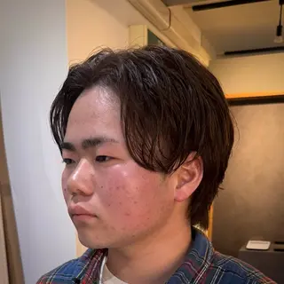 ショート カラー メンズ 立川メンズカット/ メンズパーマ💈三上のヘアスタイル