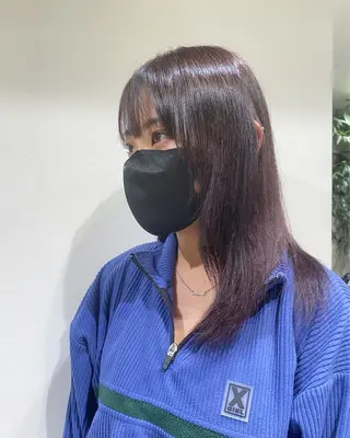 ミディアム カラー メンズ清潔感のプロ 💈メンズパーマ藤田のヘアスタイル
